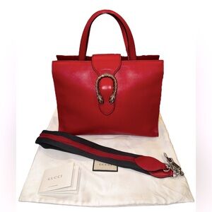 Gucci Dionysus Leather Handbag